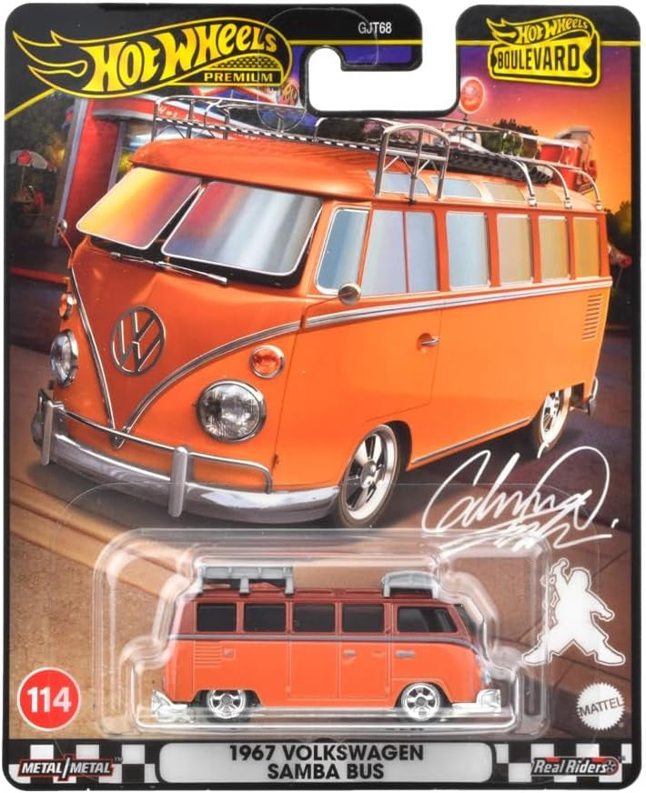 Hot Wheels Boulevard #114 1967 Volkswagen Samba Bus