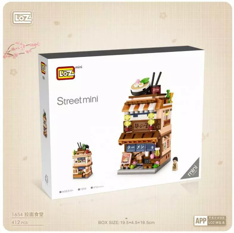 Japanese Ramen Bar - Mini Building Block 412 pieces