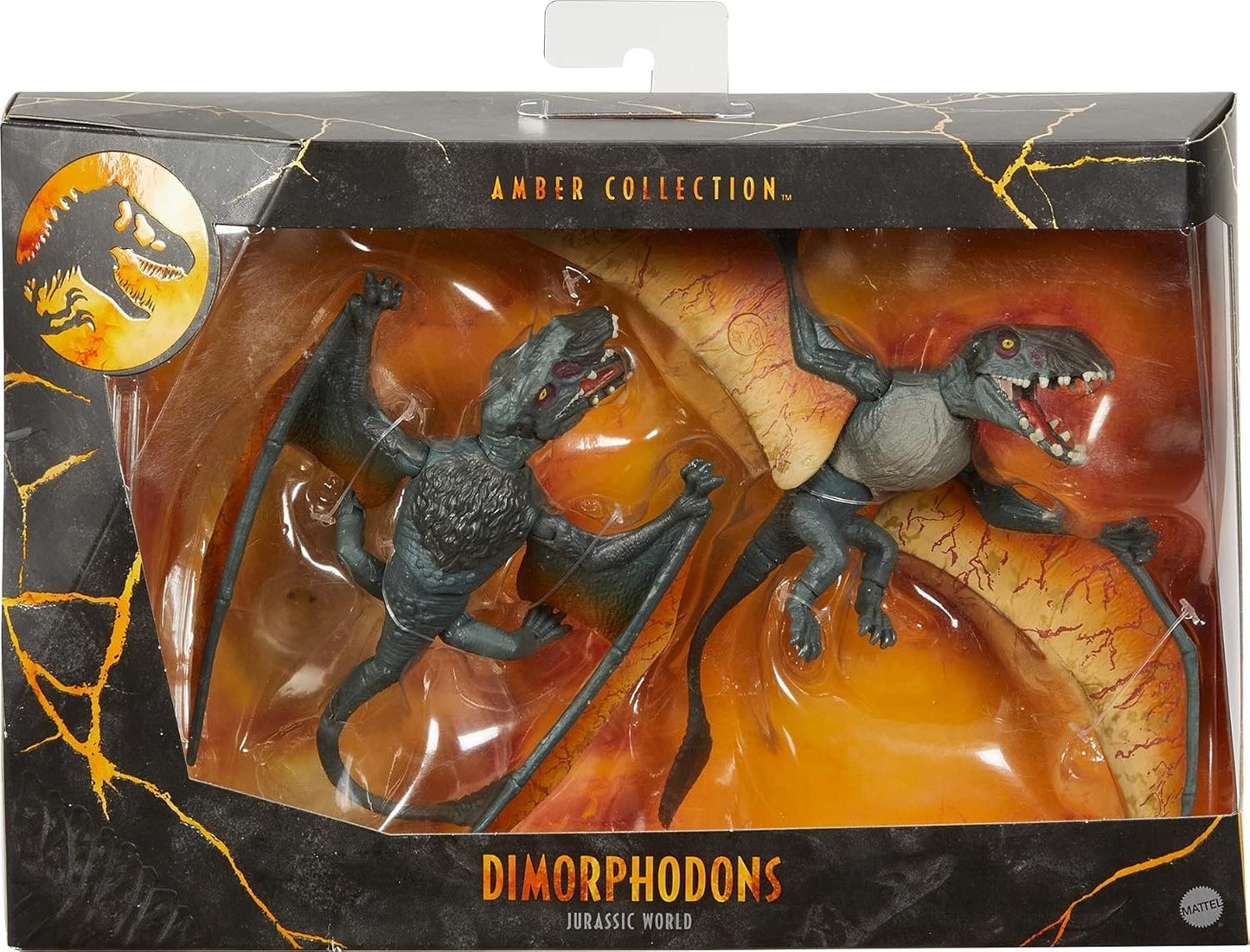 Jurassic World Amber Collection Dimorphodon Two Pack