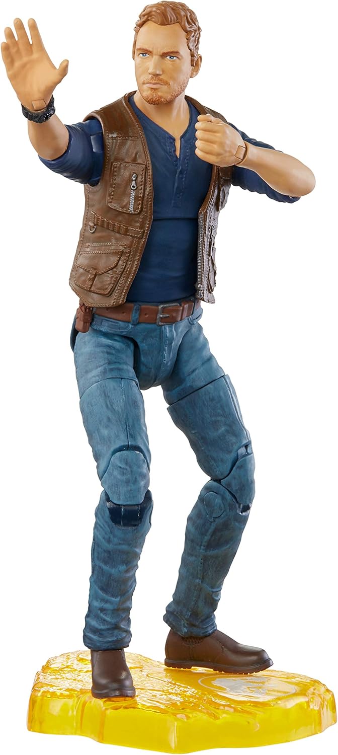 Jurassic World Park Amber Collection Owen Grady 6 Inch Figure