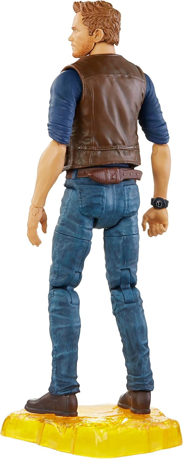 Jurassic World Park Amber Collection Owen Grady 6 Inch Figure