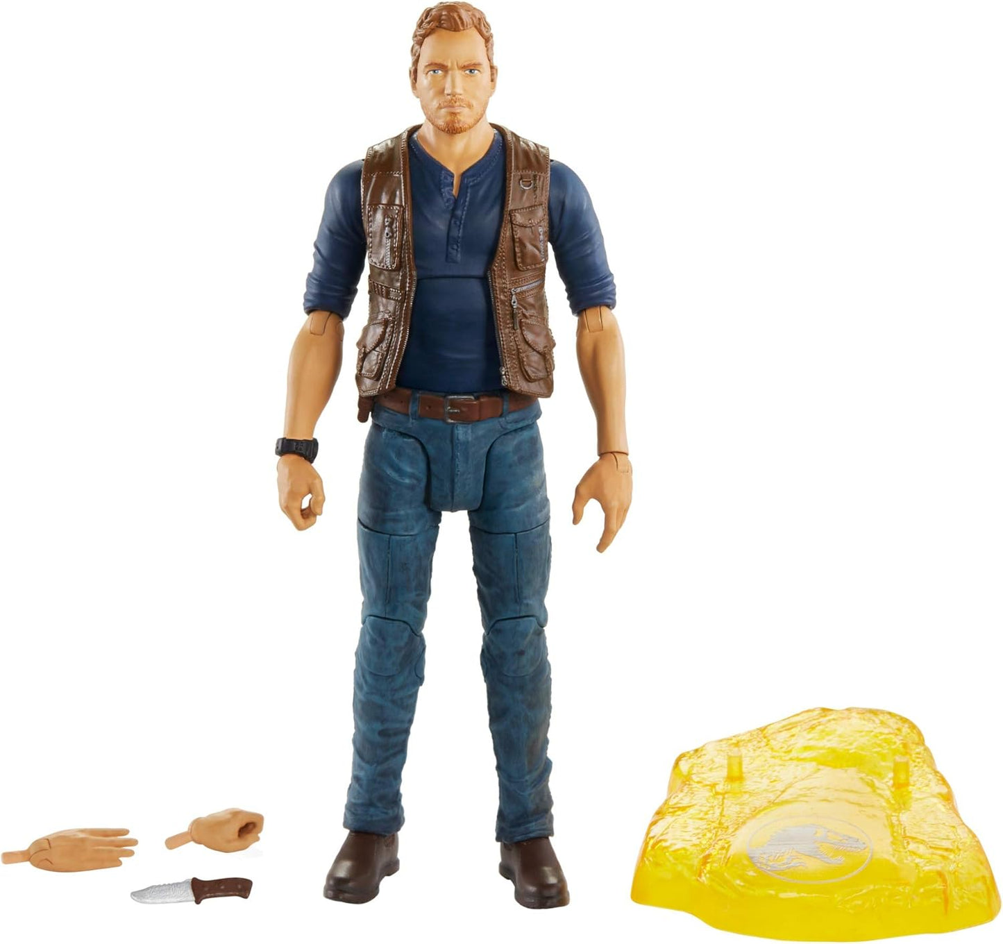 Jurassic World Park Amber Collection Owen Grady 6 Inch Figure