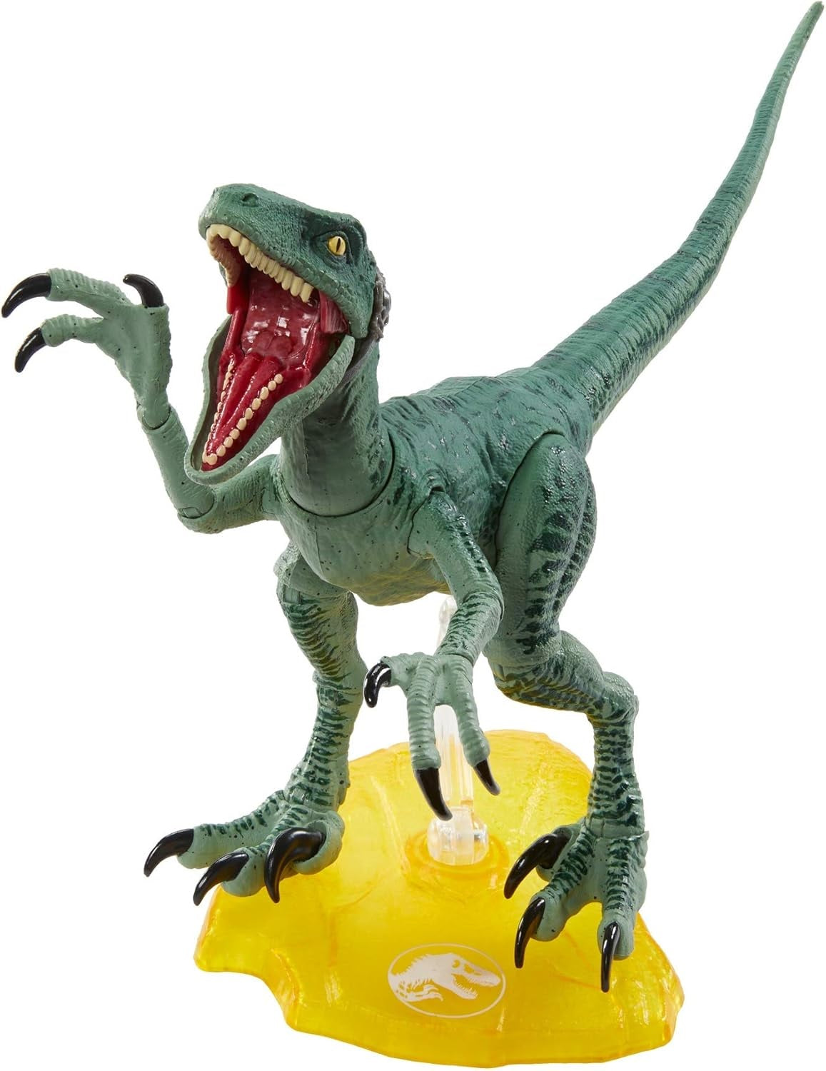 Jurassic World Amber Collection Velociraptor Delta 6 inch Dinosaur