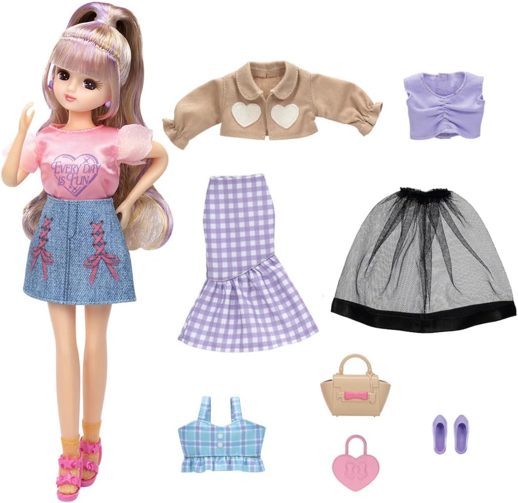 Takara Tomy Licca-Chan Doll LD-03 Coordination Changing Clothes Set