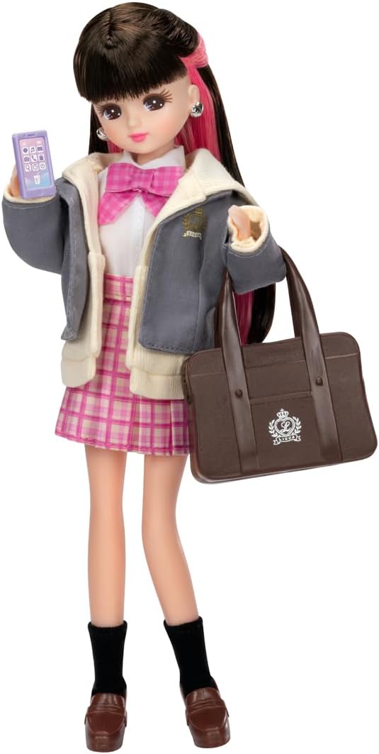Takara Tomy JK Licca Chan LD 06 – Modern School Life Style Changeable Outfit