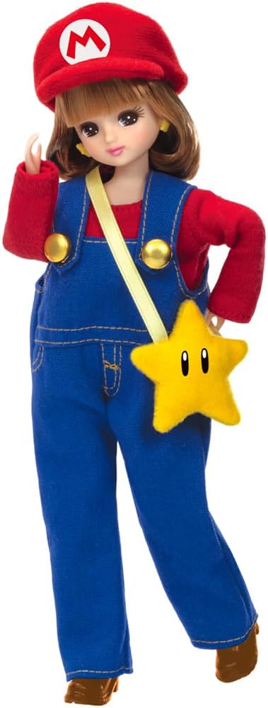 Takara Tomy Licca Chan Super Mario Doll