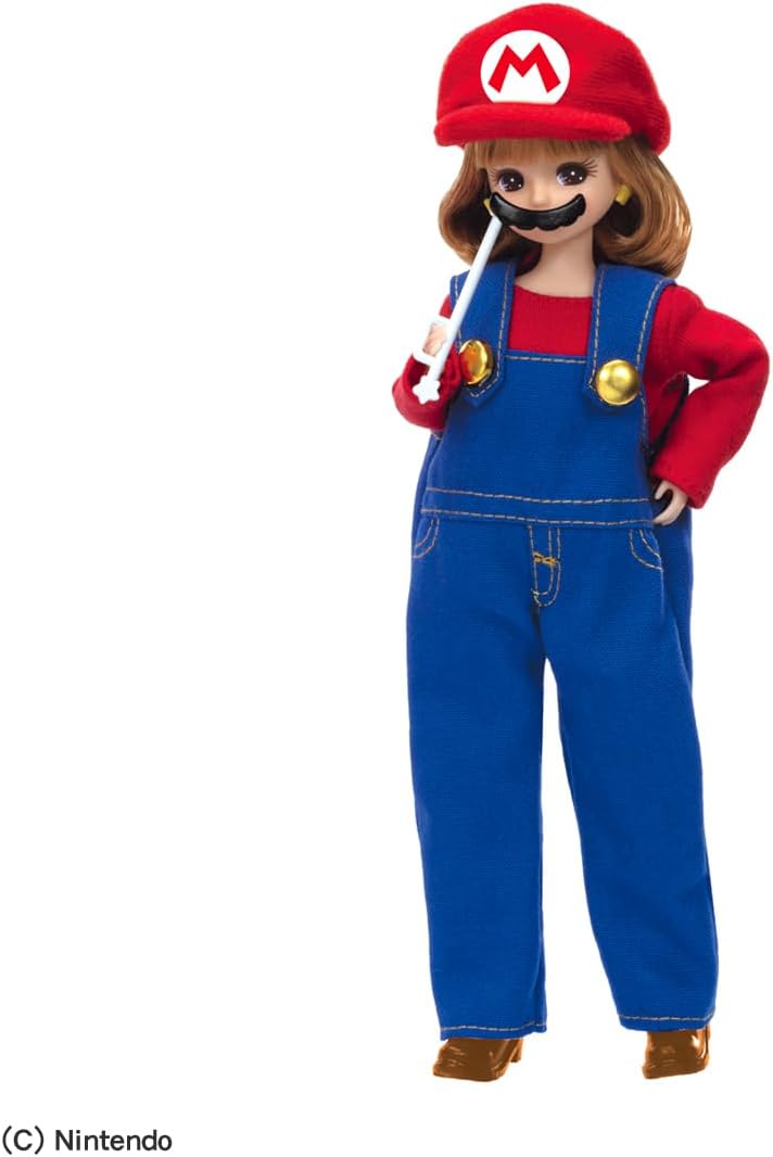 Takara Tomy Licca Chan Super Mario Doll