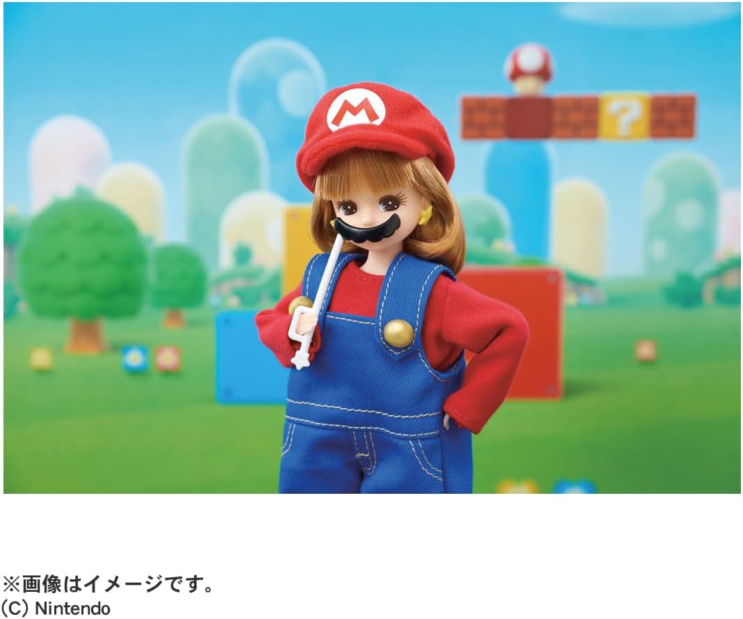 Takara Tomy Licca Chan Super Mario Doll