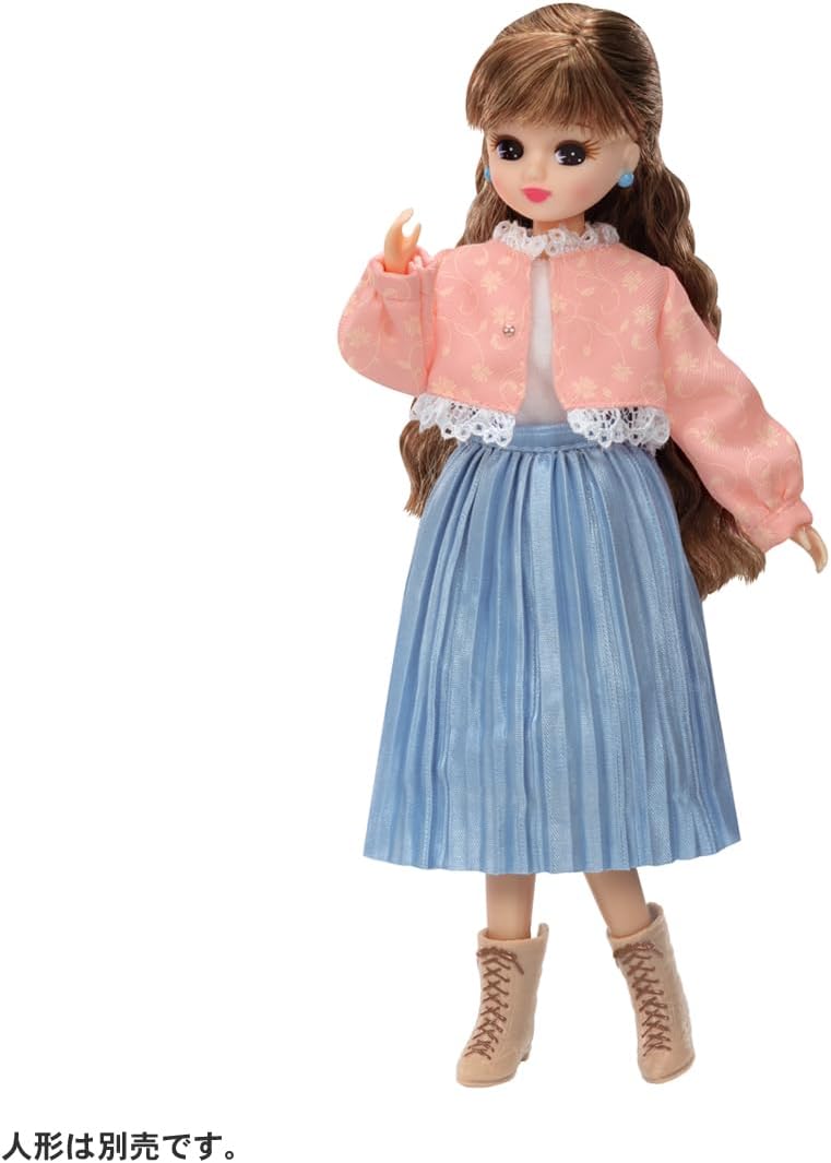 Takara Tomy Licca-chan Dress LW-17 Basic Feminine Outfit Only