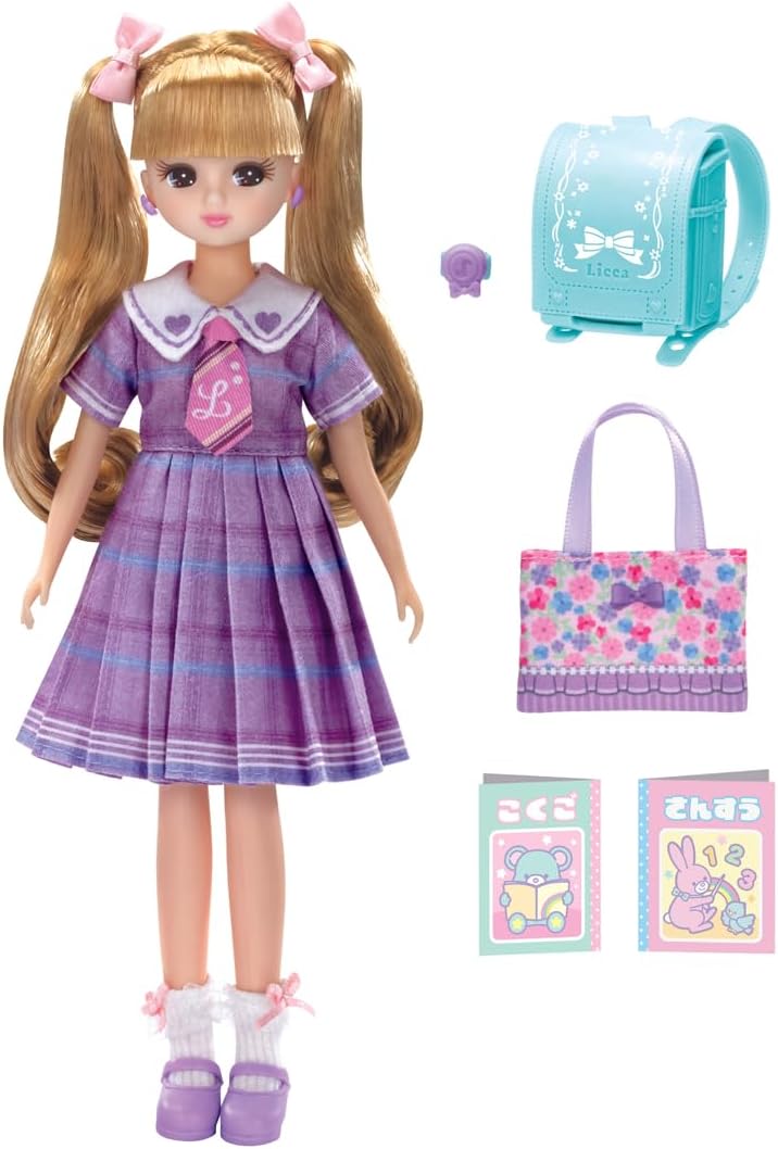Takara Tomy Licca-Chan Doll LD-08 First Grader