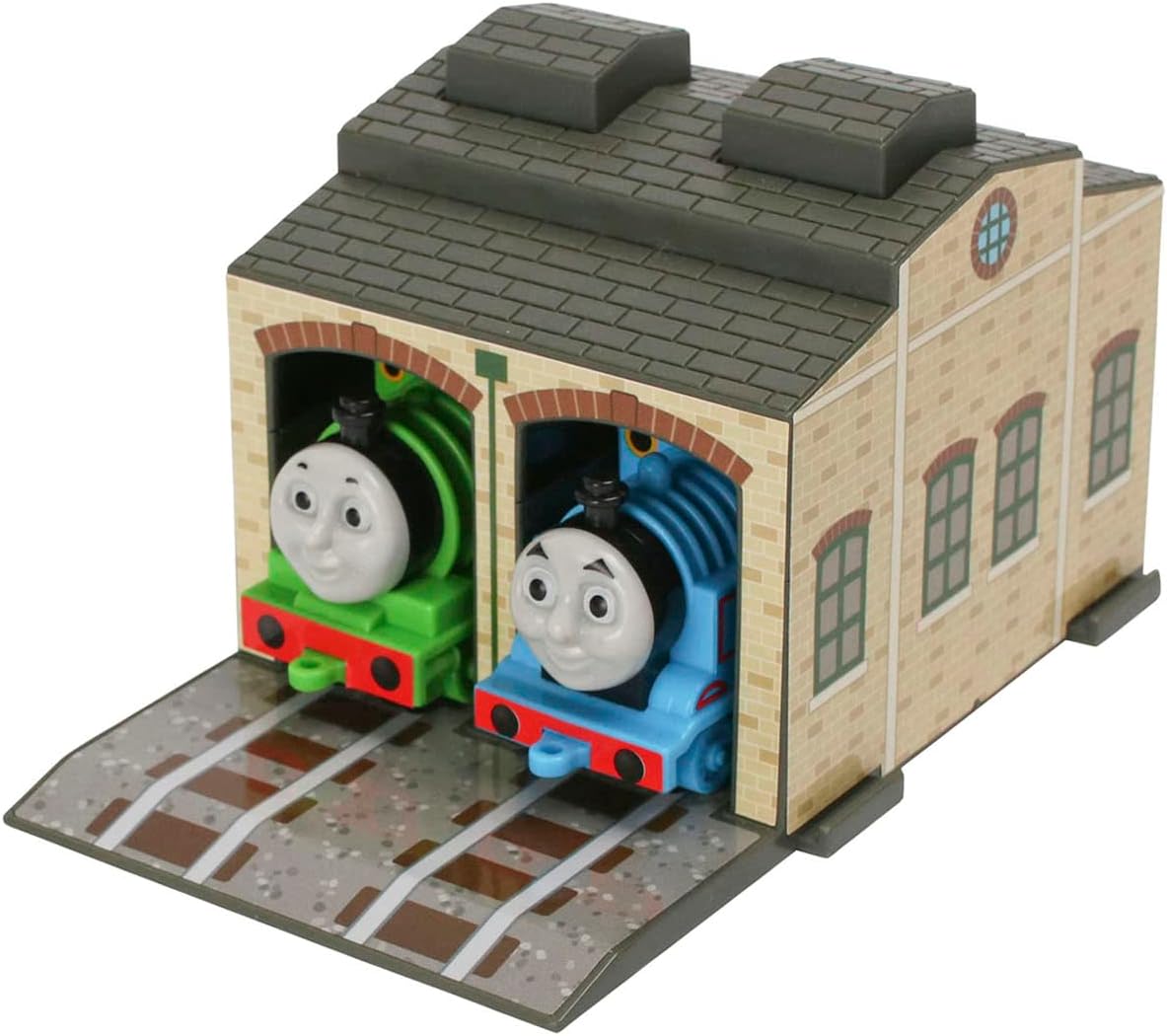 Maruka Thomas & Percy Engine Depot Playset