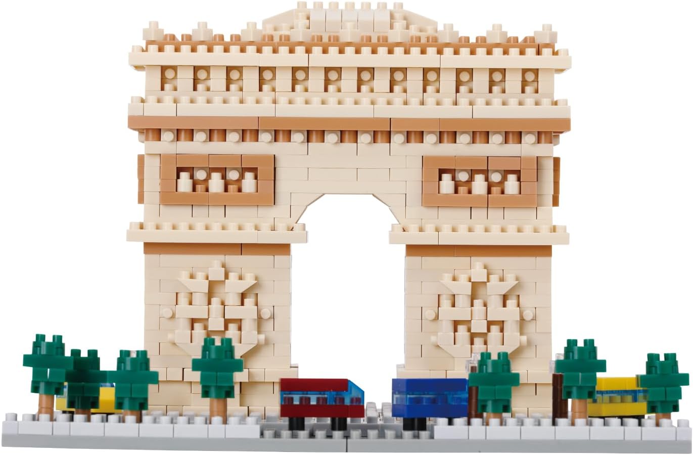 Kawada Nanoblock World Famous Series: Arc de Triomphe