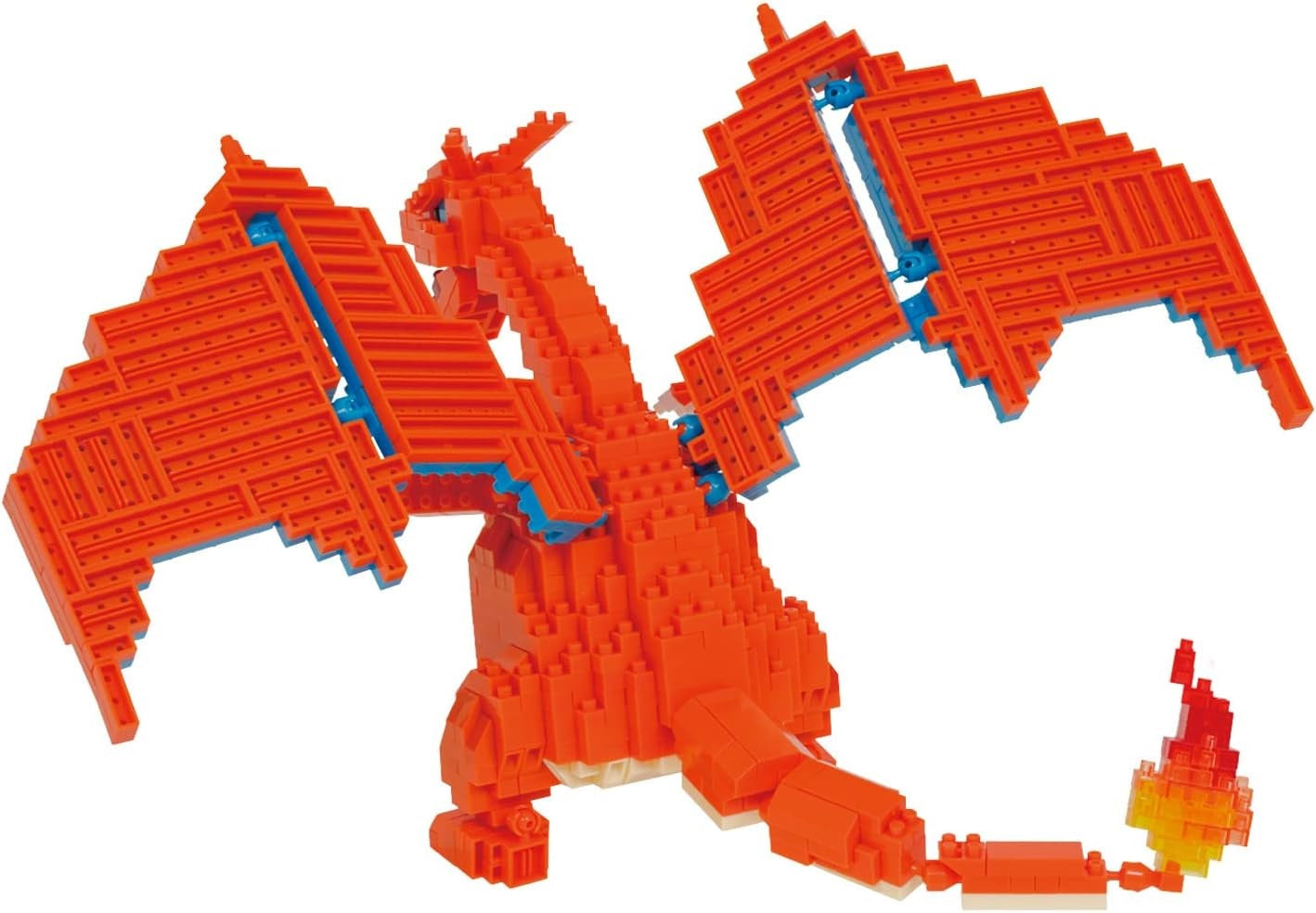 Kawada Nanoblock Pokemon Charizard ‎NBPM_080 DX Building Toy