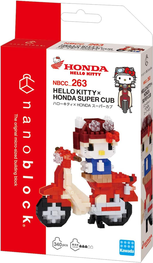Nanoblock Hello Kitty Honda Super Cub