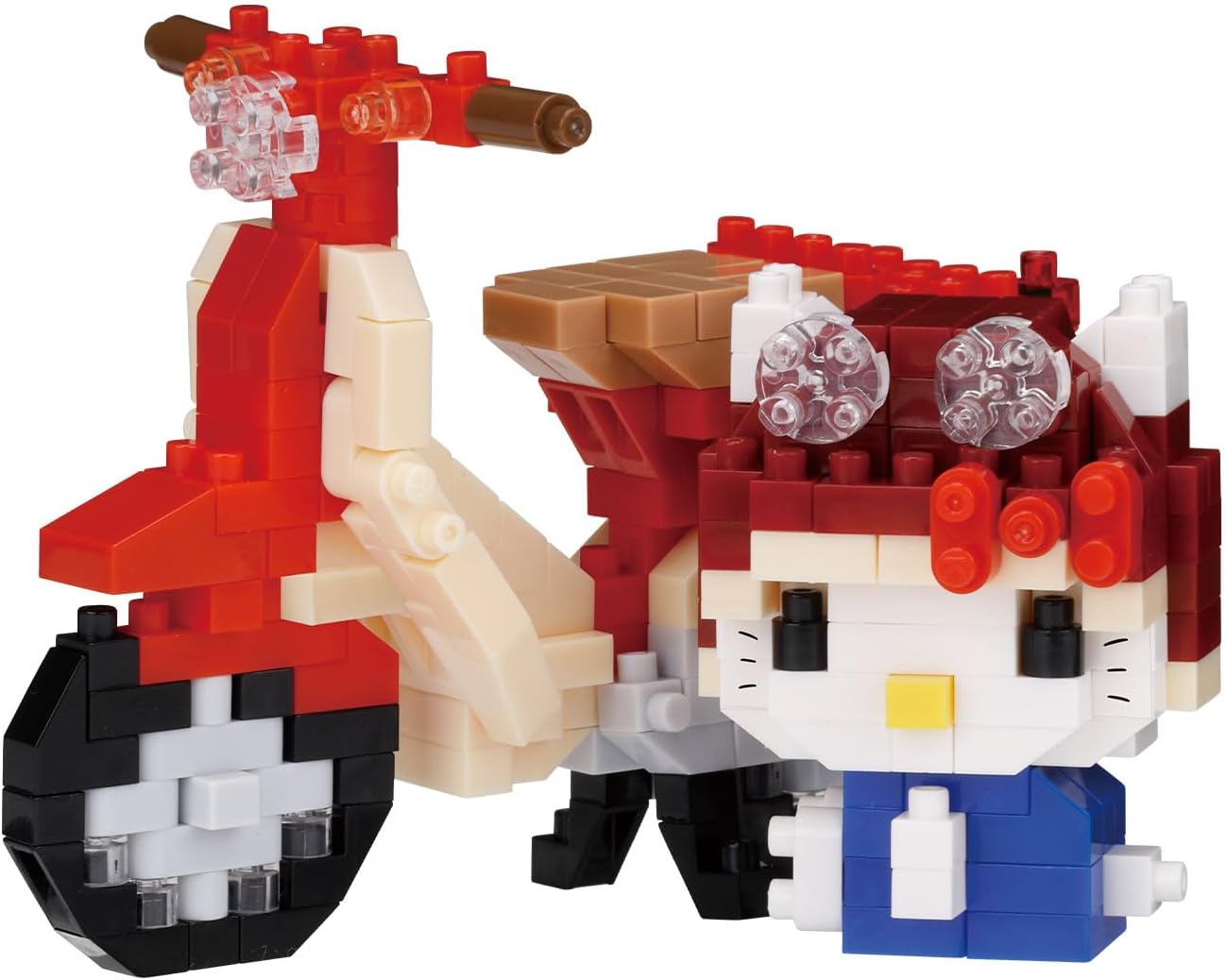 Nanoblock Hello Kitty Honda Super Cub