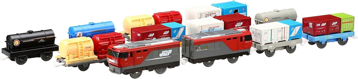 Takara Tomy Plarail EH500 Kintaro Train & Freight Car Set