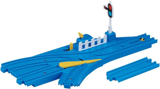 Takara Tomy Plarail Train Accessories R-16 Auto Turnout Track