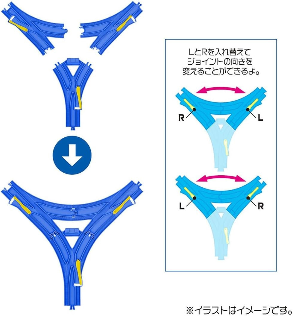 Takara Tomy Plarail Accessory Parts R-30 Triangle Point