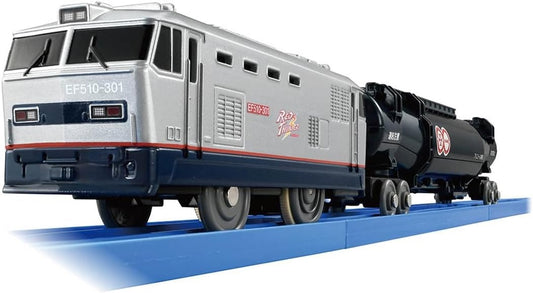 Takara Tomy Plarail S-46 EF510 Red Thunder (Silver specification) Train