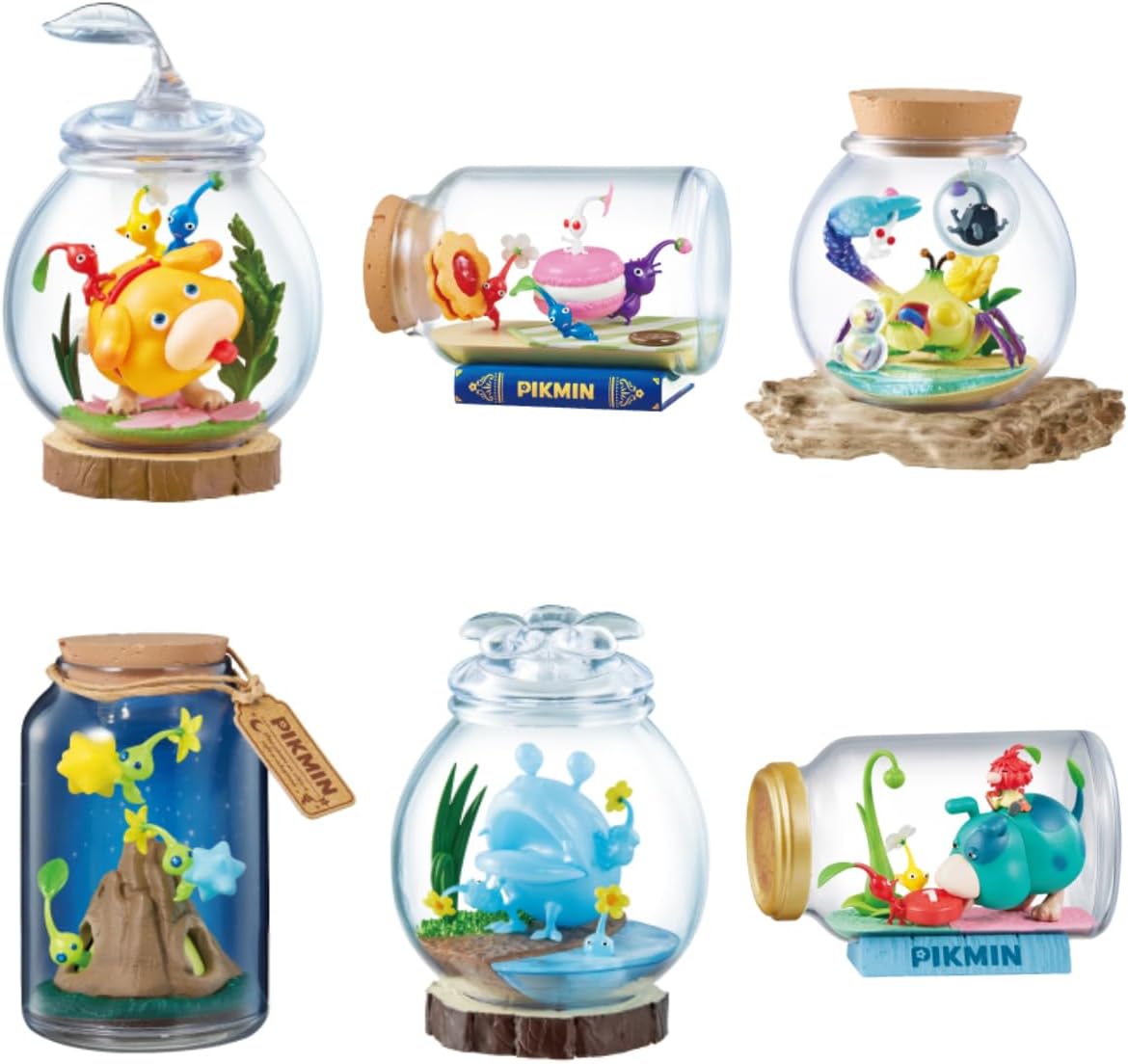 Re-ment Pikmin Terrarium Collection Vol.2 - 6 types Complete Set