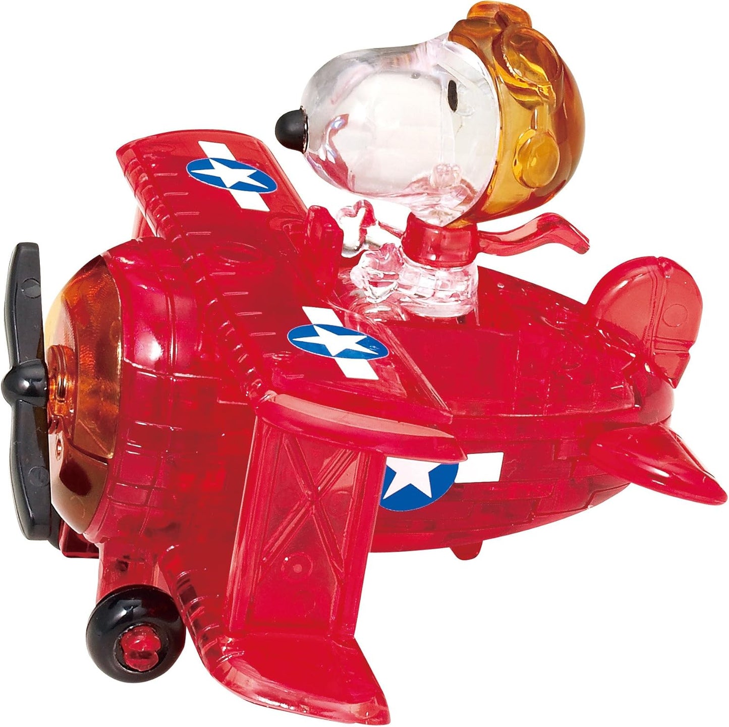 Snoopy Flying Ace 3D Crystal Jigsaw Puzzle (39 Pieces)