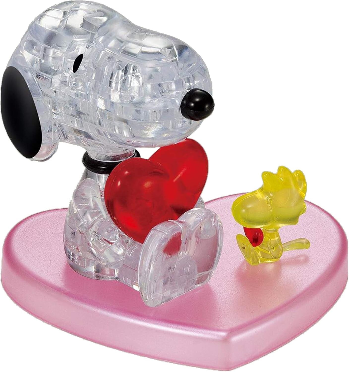 Beverly Snoopy Hug Heart 31 Piece 3D Crystal Puzzle