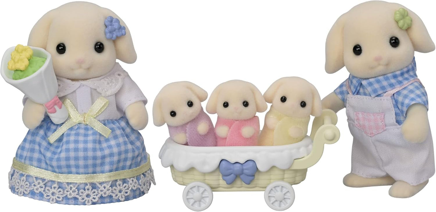 Sylvanian Families Flora Rabbit Family Dolls FS-50