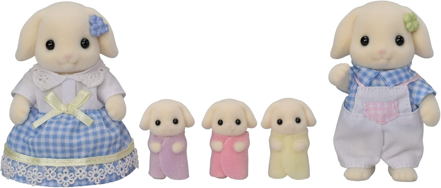 Sylvanian Families Flora Rabbit Family Dolls FS-50