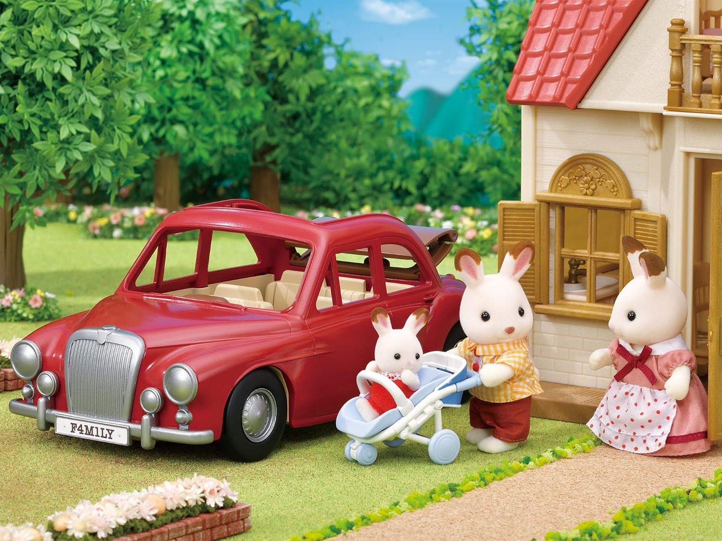 Sylvanian Families Family Saloon Car V-05 (Family Cruising Car)