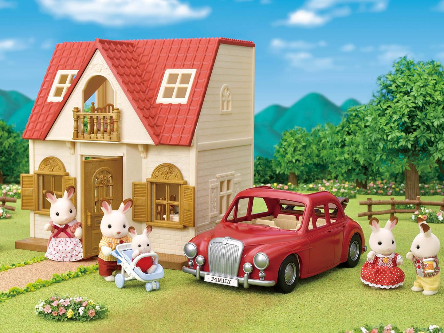 Sylvanian Families Family Saloon Car V-05 (Family Cruising Car)