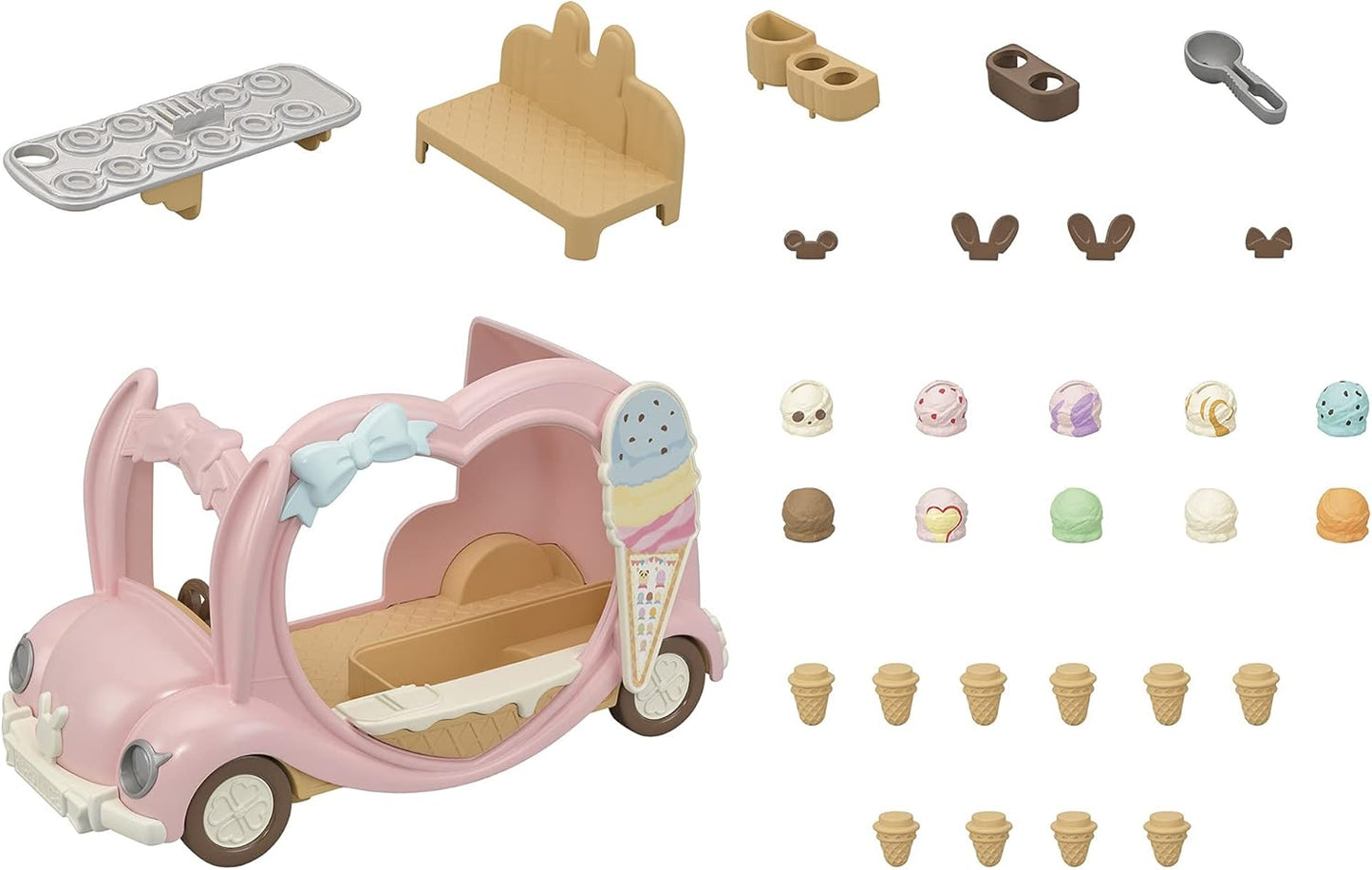 Sylvanian Families Soft Serve Ice Cream Shop