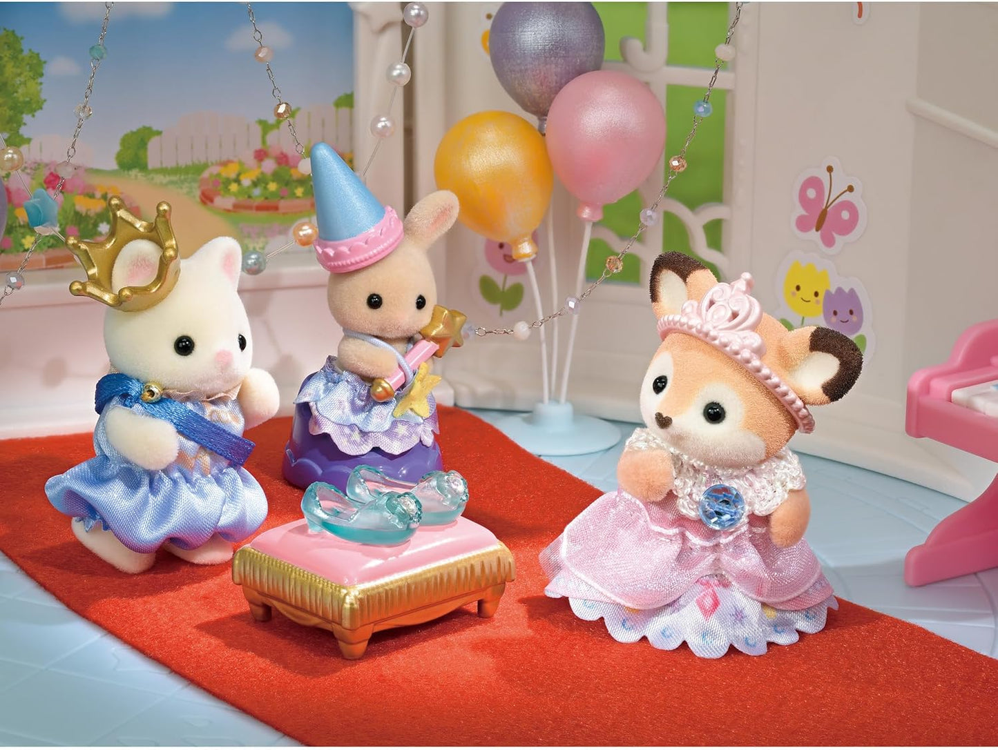 Sylvanian Families Nursery Princess and Glass Slippers Set