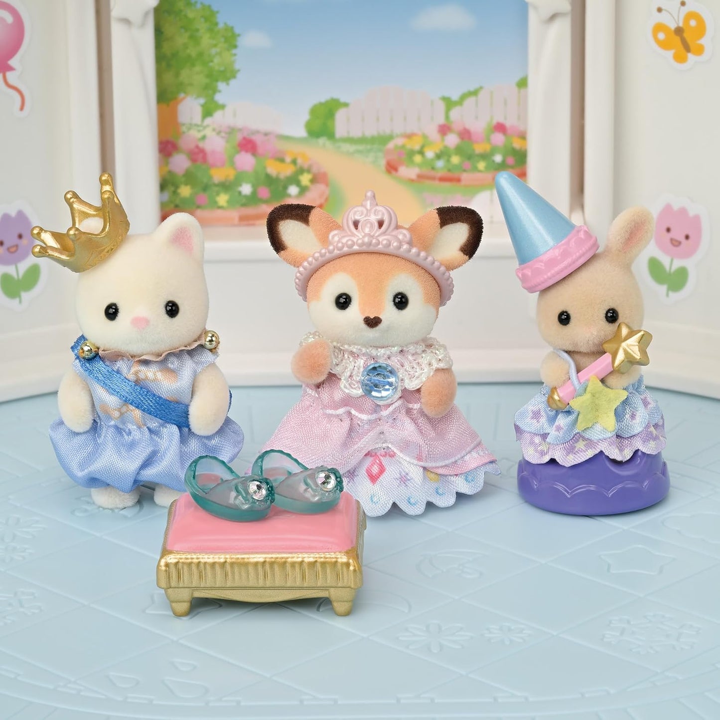 Sylvanian Families Nursery Princess and Glass Slippers Set