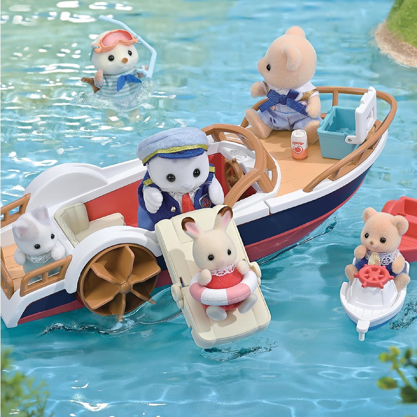 Sylvanian Families Captain Seal's Boat set
