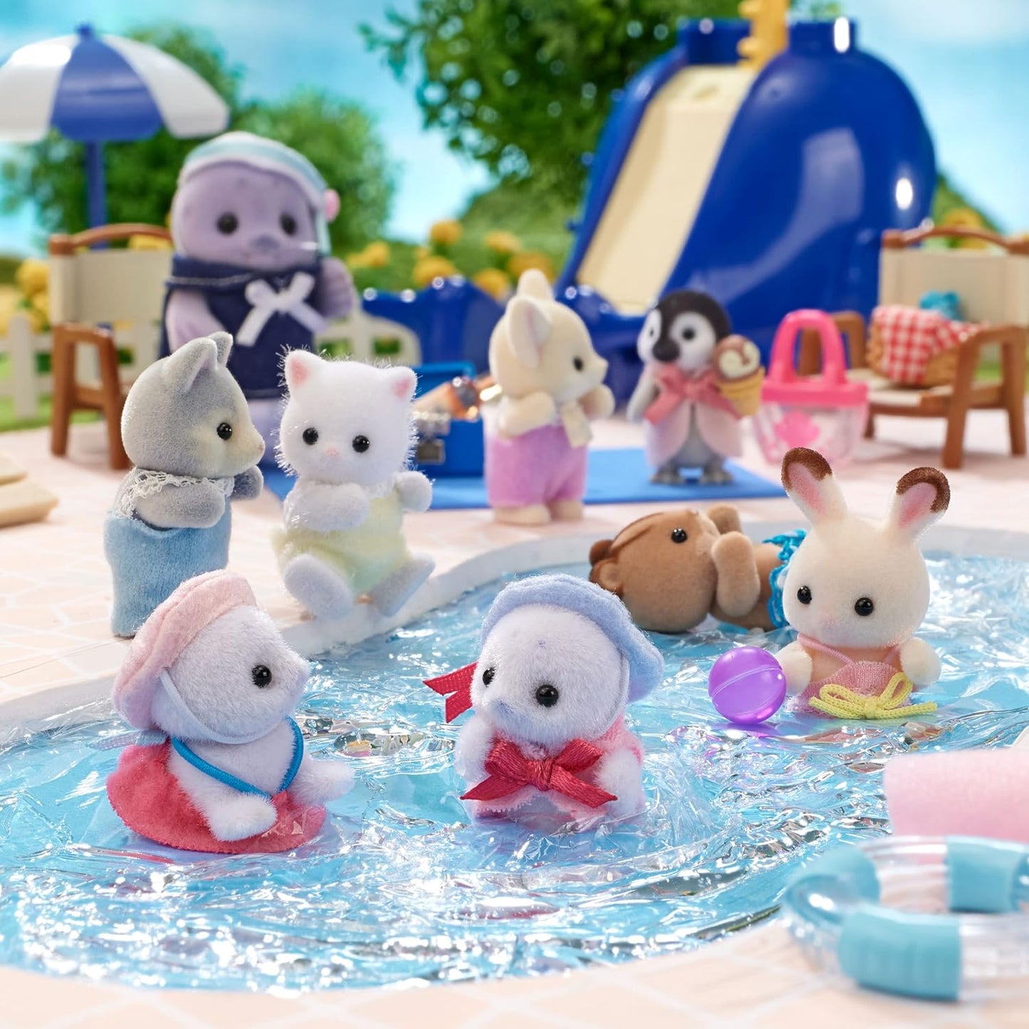 Sylvanian Families Seal Family FS-51 Set Calico Critter
