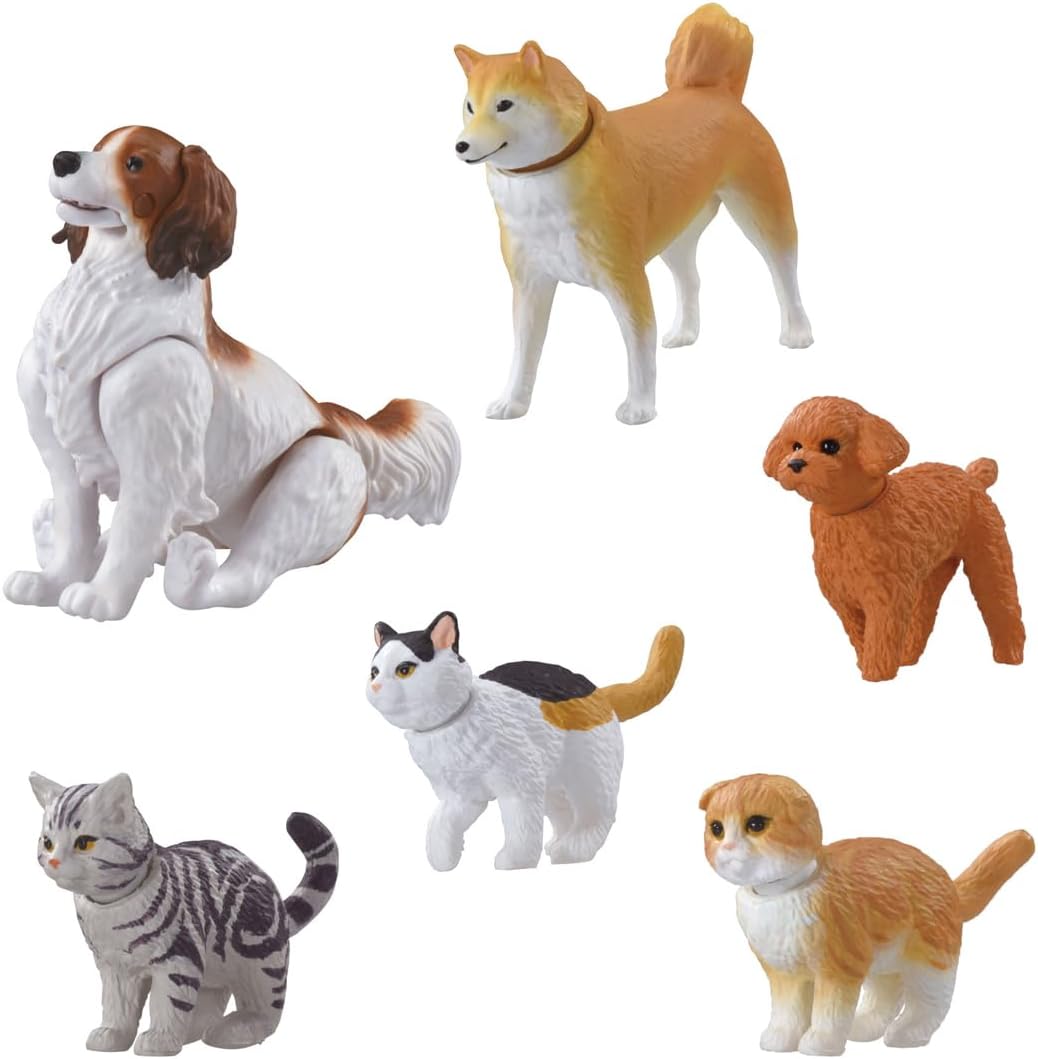 Takara Tomy Ania Lively Animals Cats & Dogs Set