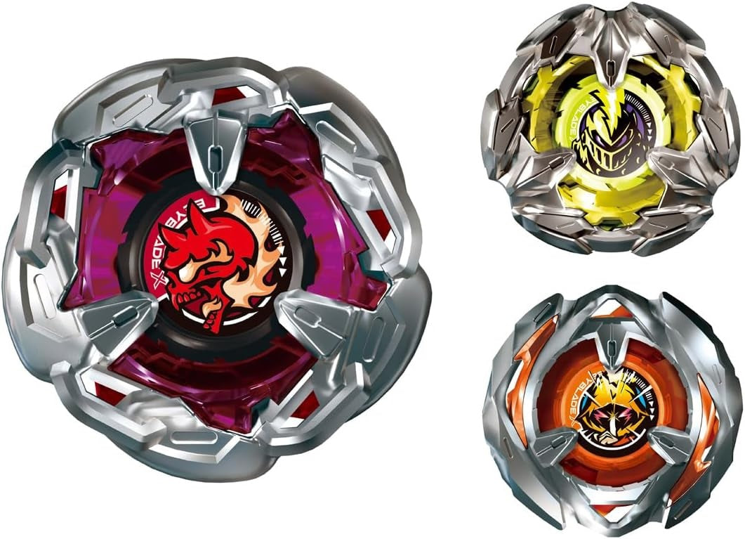 Takara Tomy Beyblade X 2023 BX-21 Hells Chain Deck Set