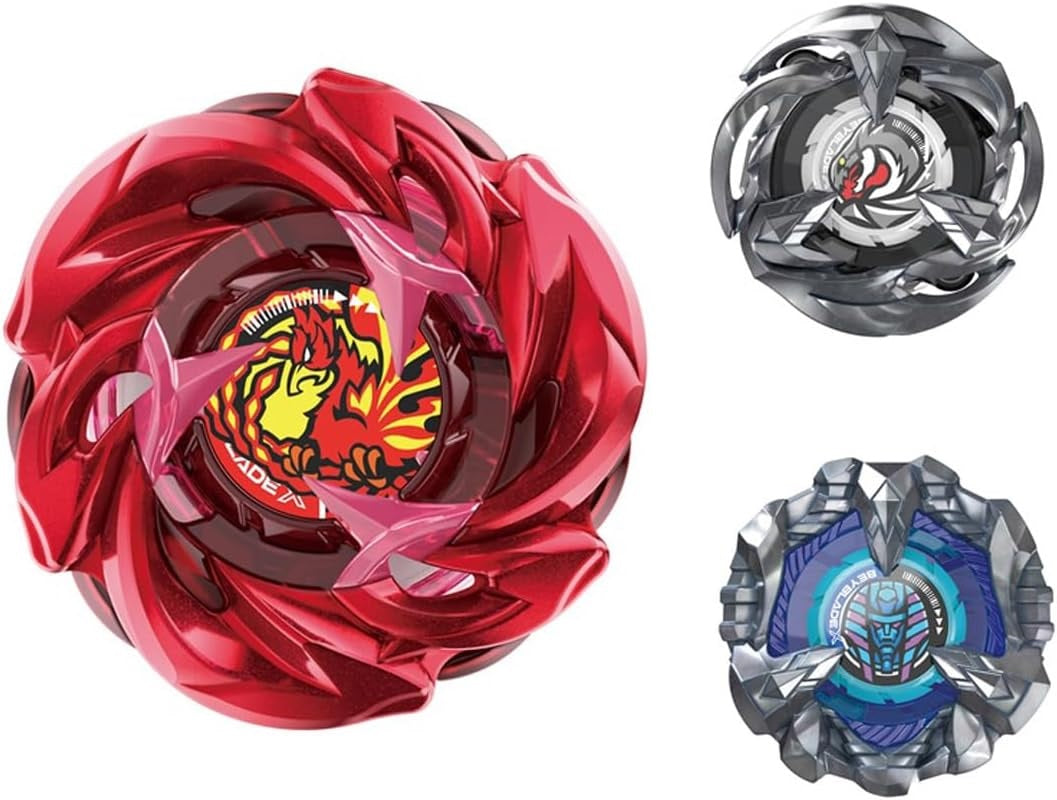 Takara Tomy Beyblade X UX-07 Phoenix Rudder Deck Set