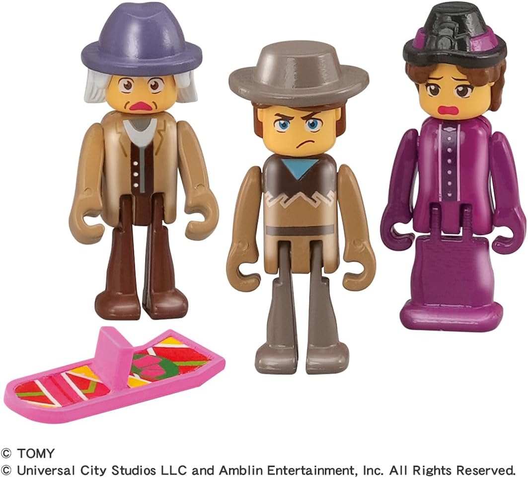 Takara Tomy Plarail Back to the Future Part 3 Train No.131 & Time Machine Set