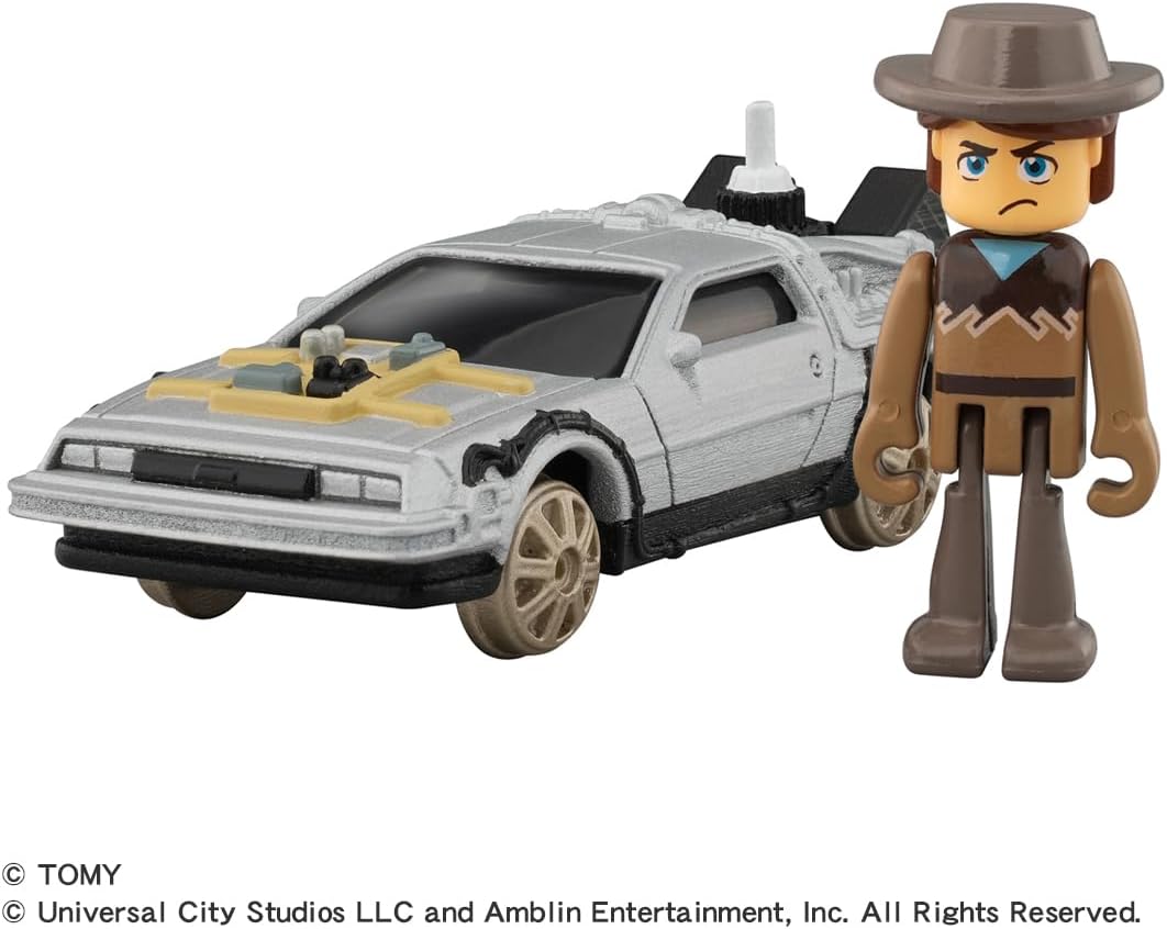 Takara Tomy Plarail Back to the Future Part 3 Train No.131 & Time Machine Set