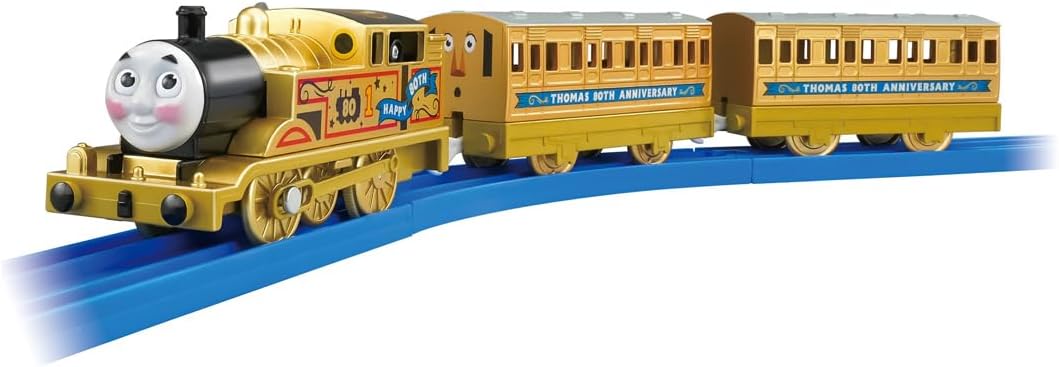 Takara Tomy Plarail Thomas & Friends 80th Anniversary Gold Train