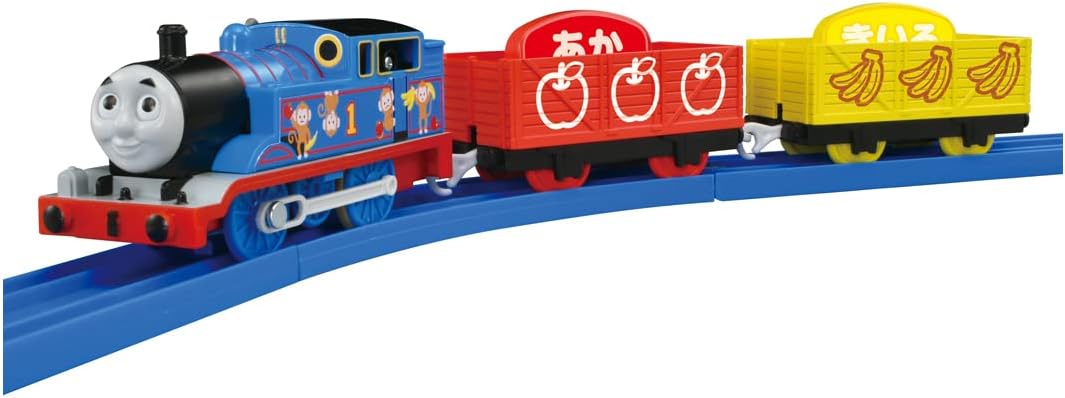 Takara Tomy Plarail TS-24 Thomas with Colorful Freight Cars Train