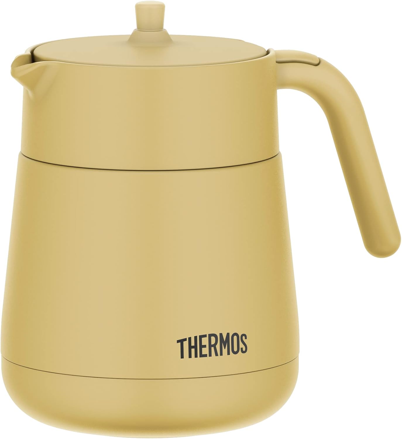 Thermos Vacuum Insulated Teapot with Strainer 700ml Beige