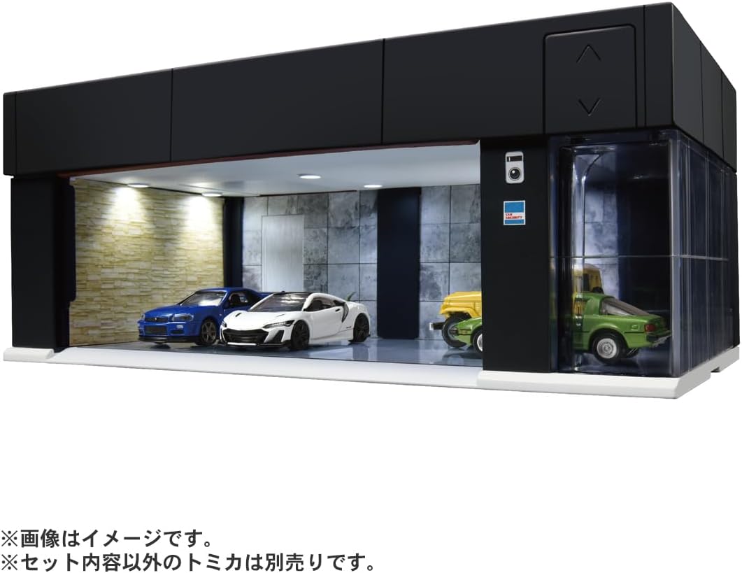Takara Tomy Tomica Premium Garage Black Edition